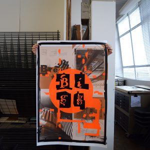 Chris Bigg Poster 'Orange'