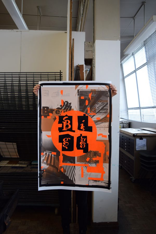 Chris Bigg Poster 'Orange'