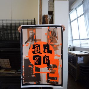 Chris Bigg Poster 'Orange'