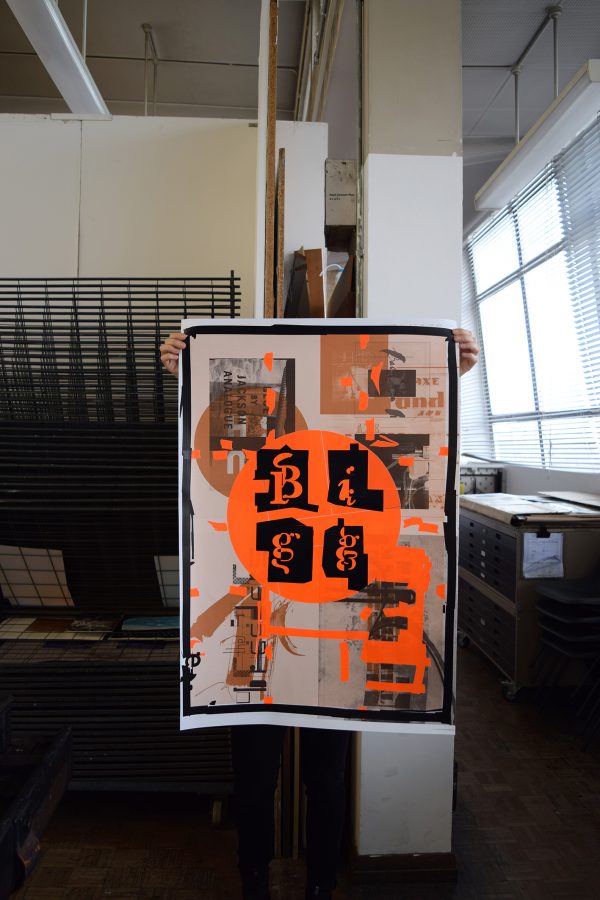 Chris Bigg Poster 'Orange'