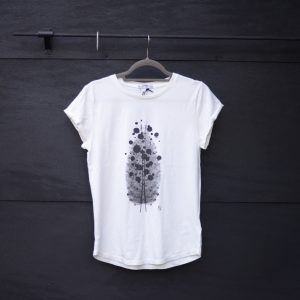 Dana Gusman t-shirt leaf