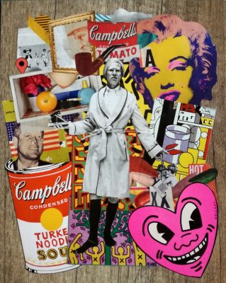 Daniele Cenni collage artist Italy