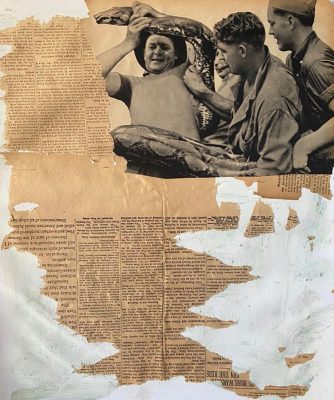 Sean Christopher collage artist USA