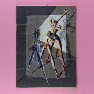 Club International illustration by Bush Hollyhead