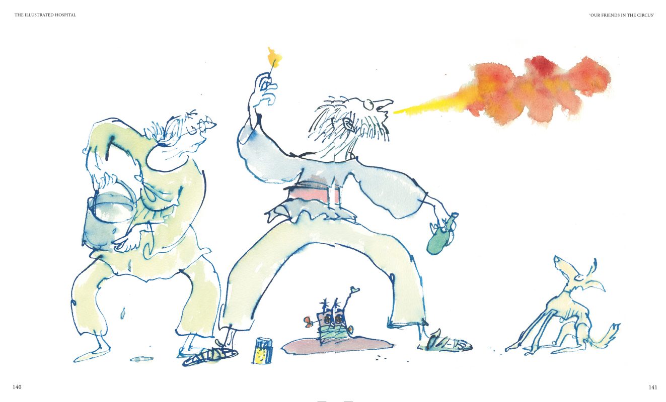Quentin Blake image, Our Friends in the Circus