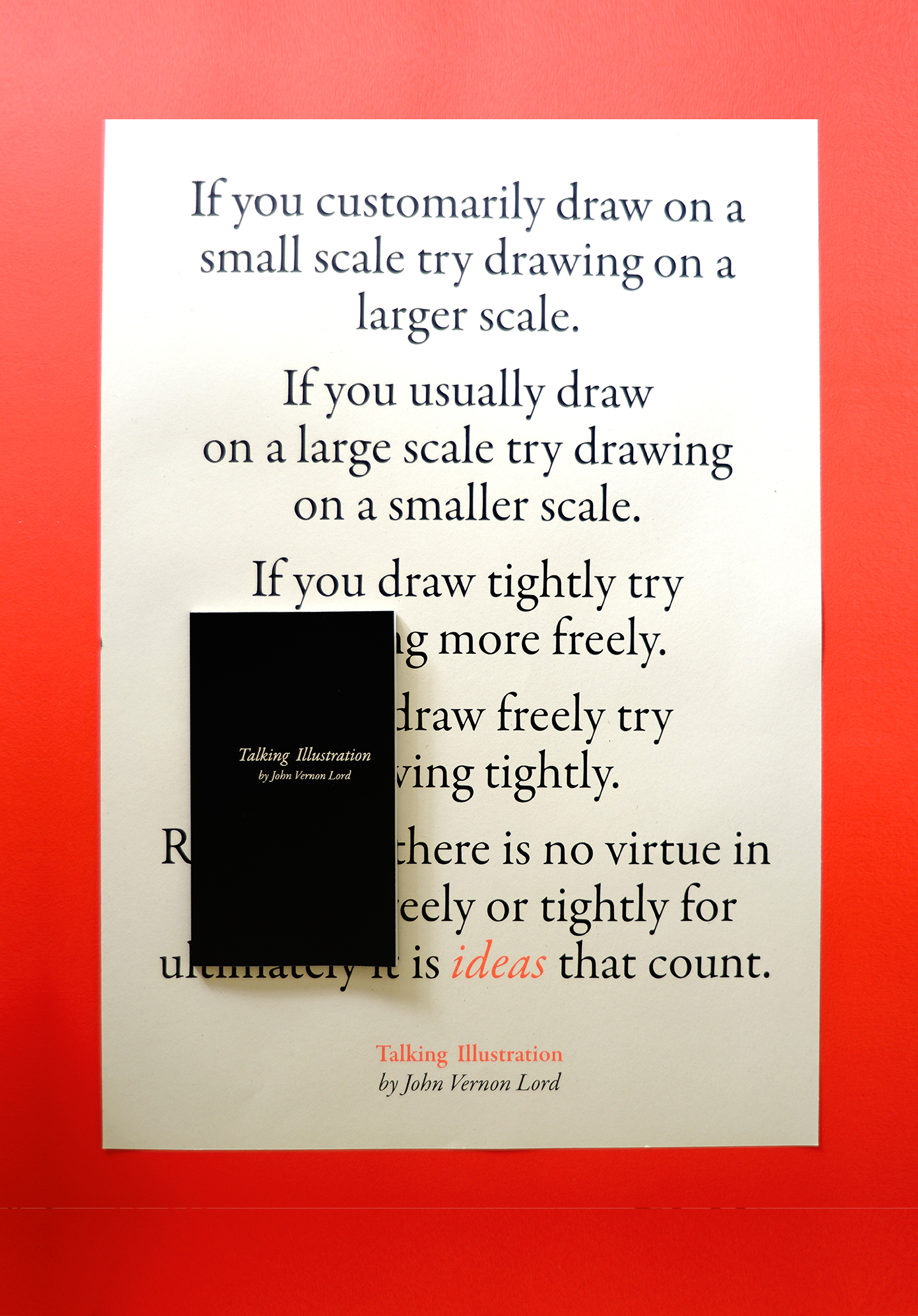 Talking Illustration by John Vernon Lord Talking Illustration by John Vernon Lord