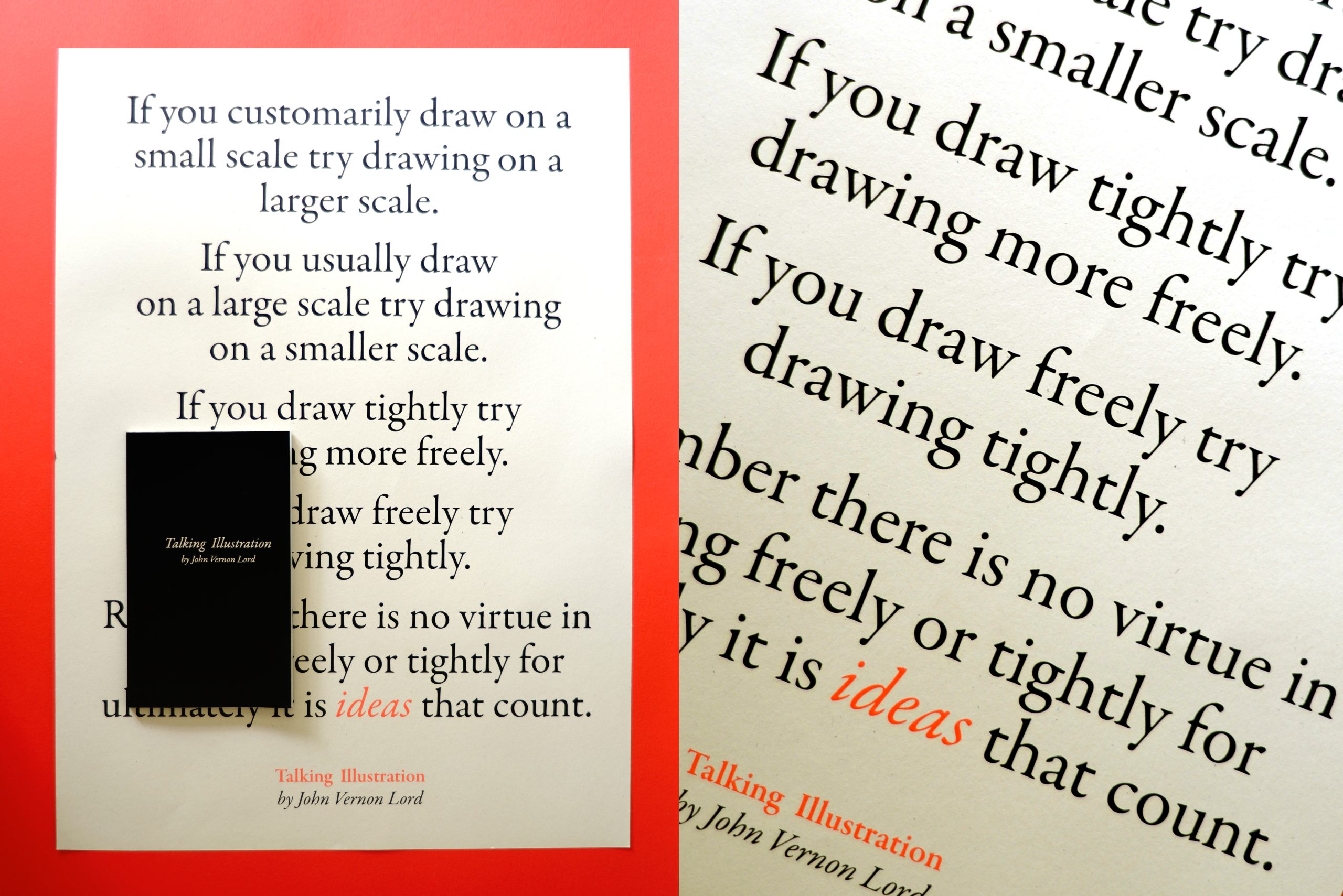 comp Talking Illustration by John Vernon Lord