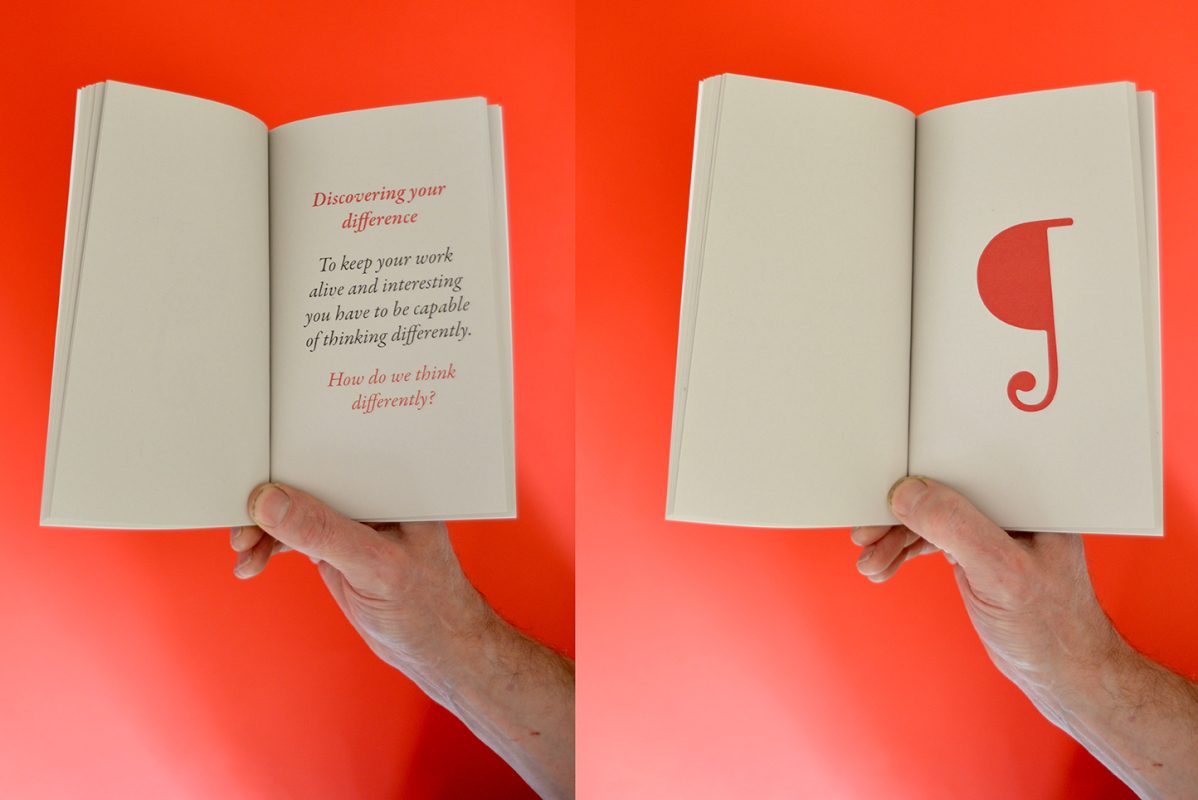 This image shows the book 'Talking Illustration' part of the Trust Process series of books by Unseen Sketchbooks.